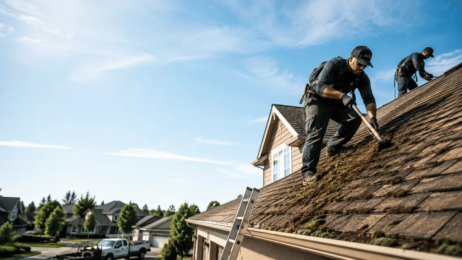Roof Moss Removal in Lindon, CO near me